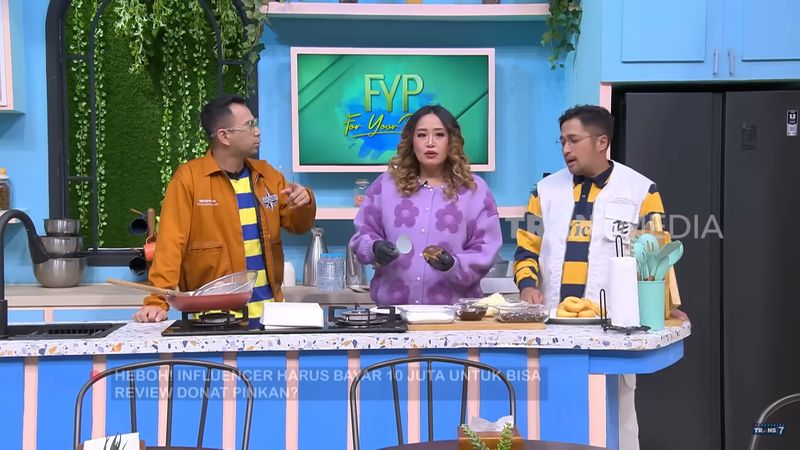 Komentar Raffi Ahmad soal donat Pinkan Mambo.