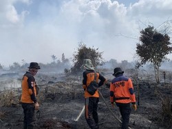 BBS Optimalkan Pemadaman Karhutla di Muaro Jambi Lewat Darat-Udara
