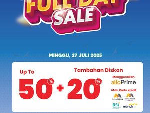 Jangan Pakai Lama! Merapat ke Transmart Full Day Sale, Pesta Diskon 50% + 20% Jangan Pakai Lama! Merapat ke Transmart Full Day Sale, Pesta Diskon 50% + 20%