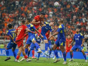 Persija Vs Arema FC: Macan Kemayoran Menang 3-0