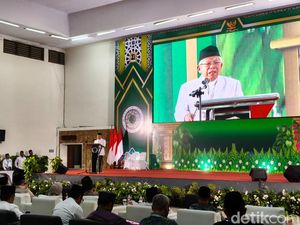 Milad ke-50 MUI, Maruf Amin Minta Ulama Hindari Perpecahan-Perselisihan