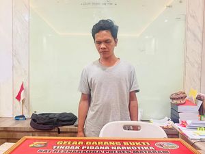 Tunanetra Tersangka Peredaran Narkoba di Lombok Ditahan Tunanetra Tersangka Peredaran Narkoba di Lombok Ditahan