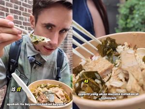 Bule Cicip Nasi Padang Lauk Gulai Nangka: Paling Enak di London! Bule Cicip Nasi Padang Lauk Gulai Nangka: Paling Enak di London!