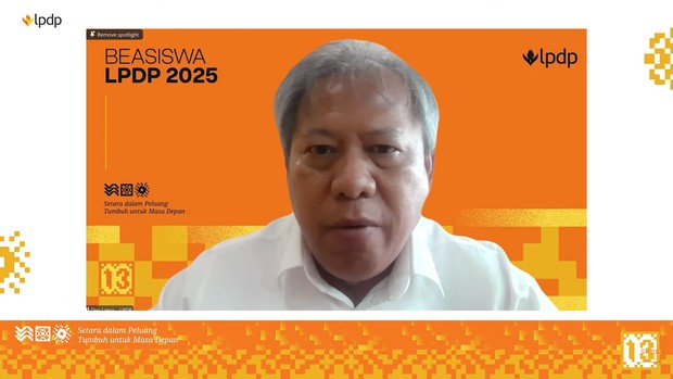 Direktur beasiswa lpdp/ Foto: Youtube.com/LPDP_RI