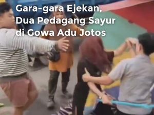 Video: Gara-gara Ejekan, Dua Pedagang di Gowa Adu Jotos Video: Gara-gara Ejekan, Dua Pedagang di Gowa Adu Jotos