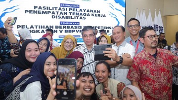 Kemnaker-BAZNAS Ajak 22 Perusahaan di Sulsel Rekrut Pekerja Disabilitas