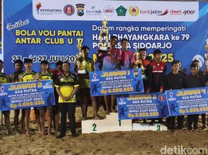 Ini Target Kapolresta Sidoarjo Usai Tutup Turnamen Voli Pantai U-17 Ini Target Kapolresta Sidoarjo Usai Tutup Turnamen Voli Pantai U-17