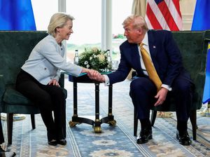 Deal! Trump Turunkan Tarif Uni Eropa dari 30% Jadi 15%