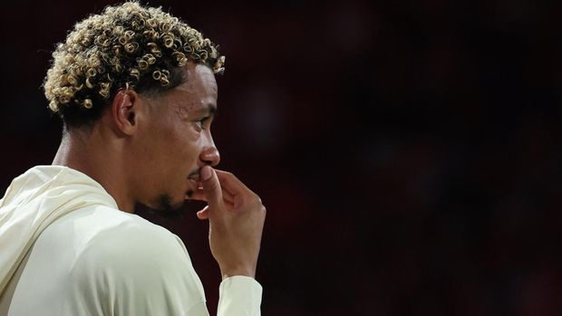 Soccer Football - Pre-Season Friendly - Liverpool v AC Milan - Kai Tak Sports Park, Hong Kong, China - July 26, 2025 Liverpool's Hugo Ekitike after the match REUTERS/Tyrone Siu