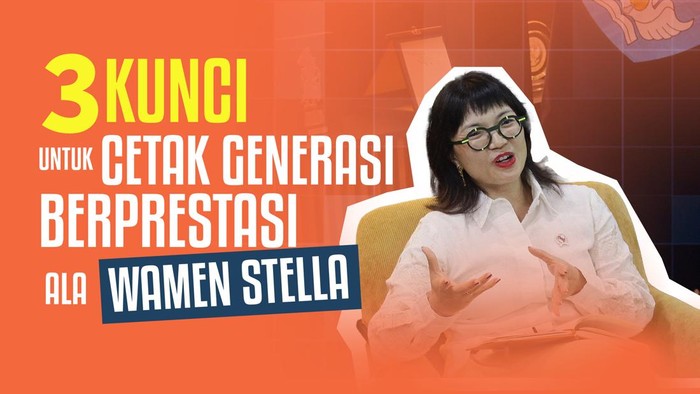 Rahasia Wamen Stella, Begini Cara Bikin Anak Berprestasi!