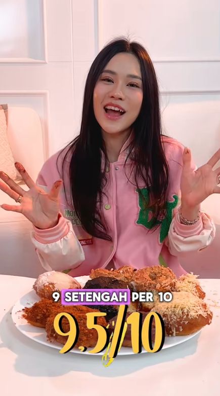 Jessica Jane beri rating tinggi untuk donat Pinkan Mambo