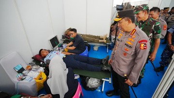 Selain Groundbreaking SPPG, Kapolri Hadiri Baktikes dan Baksos di Polda Lampung