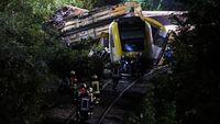 Kereta di Jerman Tergelincir, 3 Penumpang Tewas