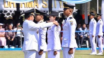 Mendagri Lantik 1.110 Pamong Praja Muda IPDN Angkatan XXXII, Ini Pesannya