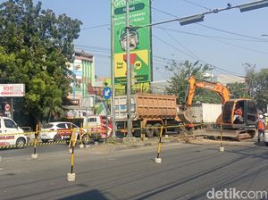 Ada Perbaikan Jalan Brigjend Sudiarto Semarang, Ini Rute Alternatifnya