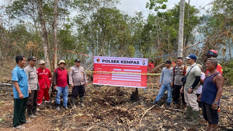 Lagi, Polda Riau Tangkap Pelaku yang Bikin Karhutla Meluas di Inhil