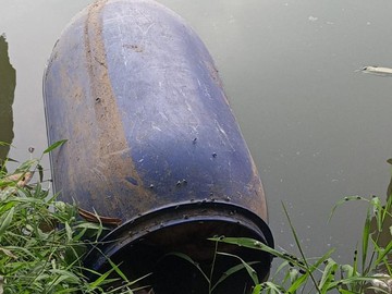 Potret Tong Biru Saksi Bisu Mayat Wanita di Sungai Cisadane