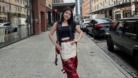 Standout! Outfit Tiara Andini Nonton Konser BLACKPINK di New York