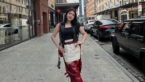 Standout! Outfit Tiara Andini Nonton Konser BLACKPINK di New York