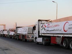Truk Bantuan Tembus Gaza, Distribusi Masih Dihalangi Blokade