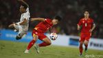 Potret Vietnam Unggul 1-0 atas Indonesia di Babak Pertama
