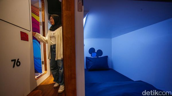 Mengintip Hotel Kapsul Estetik di Jakarta