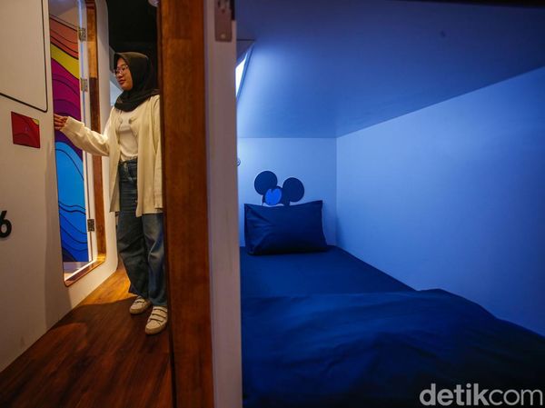 Mengintip Hotel Kapsul Estetik di Jakarta