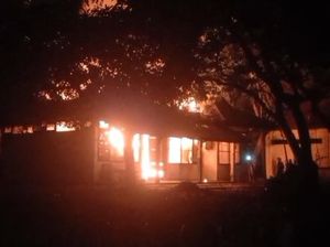 Rumah Takmir Masjid An-Nur Dekat PLTU Probolinggo Ludes Terbakar