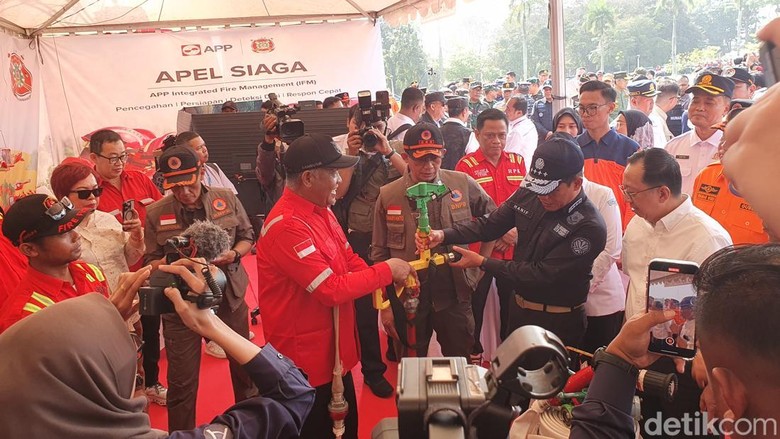 Menteri LH Minta Pemegang Konsesi Bantu Tangani Karhutla di Sumsel