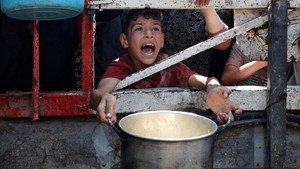 20 Ribu Anak di Gaza Alami Malnutrisi Akun, Bencana Kelaparan Terparah
