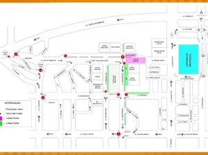 Ada Nobar Final Piala AFF U-23, Jalan Depan Kantor Walkot Medan Ditutup Ada Nobar Final Piala AFF U-23, Jalan Depan Kantor Walkot Medan Ditutup
