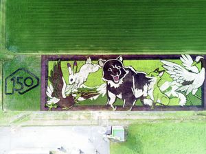 Bukan Hijau Polos, 8 Potret Sawah di Hokkaido Ini Punya Desain Artsy