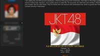 Data 9,8 Juta Fans JKT48 Diduga Bocor!