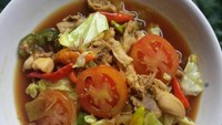 Resep Tongseng Ayam Masak Santan, Rasa Gurih Manisnya Pas!