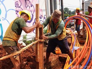 Cegah Semrawut, Proyek Kabel Bawah Tanah Dikebut Cegah Semrawut, Proyek Kabel Bawah Tanah Dikebut