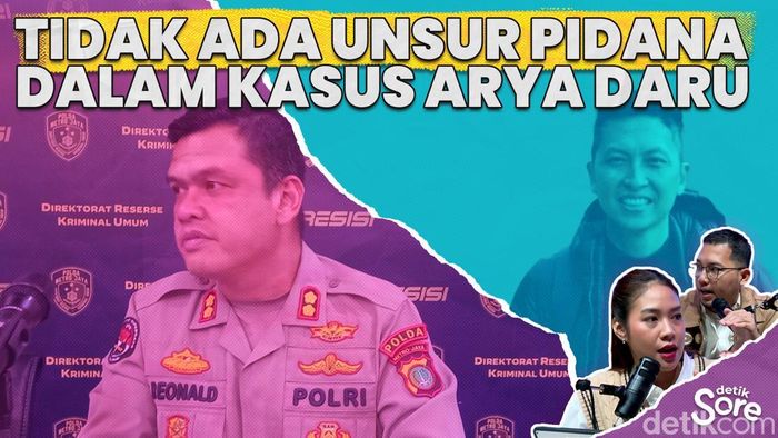 Konferensi Kasus Kematian Diplomat Muda Arya Daru