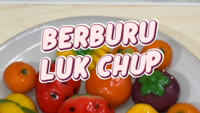 Video: Gemas! Luk Chup Bentuk Strawberry hingga Bebek di Pasar Kue Subuh Senen