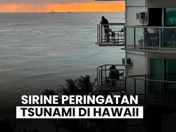 Video: Kala Sirene Peringatan Tsunami Meraung-raung di Hawaii