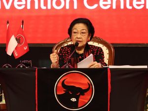 Megawati Singgung Kekalahan di Jateng saat Kongres: Awas Loh Megawati Singgung Kekalahan di Jateng saat Kongres: Awas Loh
