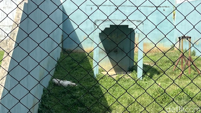 Kondisi terkini sangkar macan di Medan Zoo. (Kartika Sari/detikSumut)