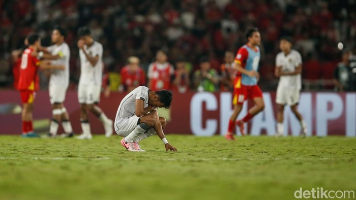 Timnas Vietnam U23 berhasil kalahkan Timnas Indonesia U23 dengan skor tipis 0-1 di SUGBK, Jakarta, Selasa (29/7/2025).