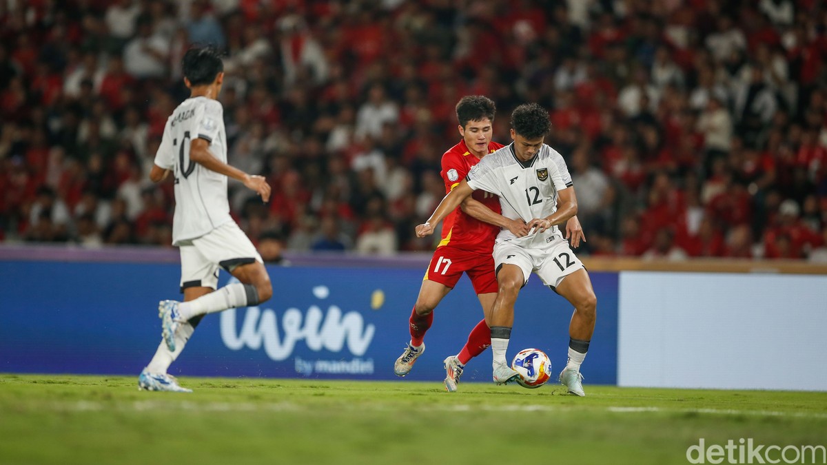 Timnas U-23 vs Vietnam (Foto: Rifkianto Nugroho/detikcom)