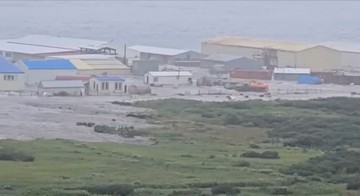 Penampakan Tsunami Usai Gempa Hantam Rusia