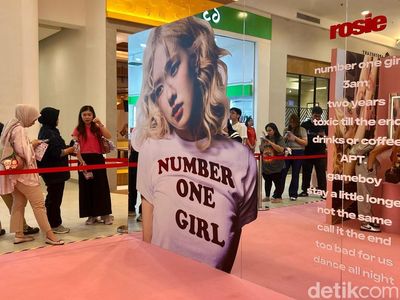 Pop-Up Store Rose BLACKPINK Diserbu Fans, Jakarta Jadi Number One Girl Land