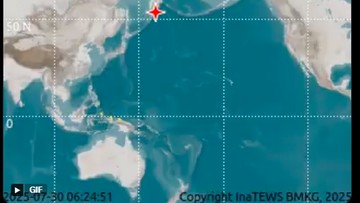 Peringatan Dini Tsunami di 10 Wilayah RI Imbas Gempa Rusia Resmi Dicabut