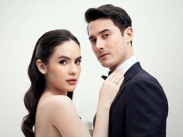 7 Foto Nino Fernandez & Steffi Zamora Berbalut Baju Pengantin, Bak Prewedding