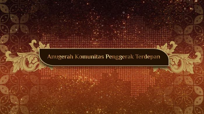 Penerima Anugerah Komunitas Penggerak Terdepan