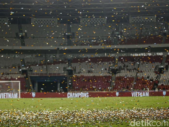 Vietnam keluar sebagai juara AFF U-23 Championship 2025 usai mengalahkan Indonesia di Stadion Utama Gelora Bung Karno, Jakarta, Selasa (29/7/2025). Kemenangan ini semakin menegaskan dominasi Vietnam di kawasan Asia Tenggara untuk kelompok usia muda.
