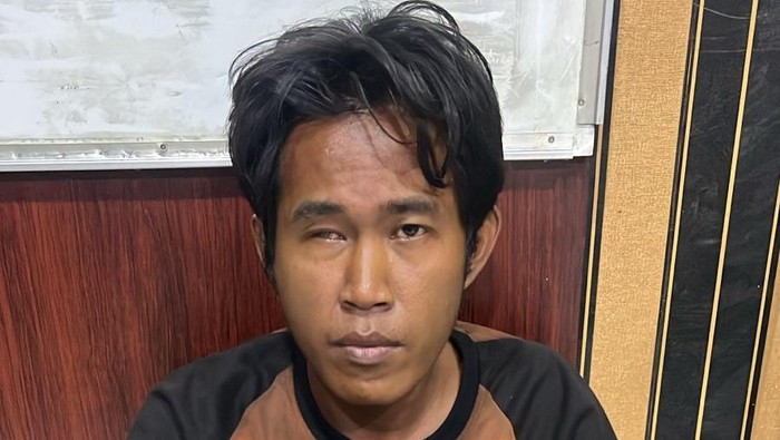 Achmad Yusuf Afandi, lelaki yang trend tinggal bareng  bayinya di kolong jembatan diamankan polisi sehabis kabur sebab urusan penggelapan