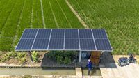 Energi Surya Jadi Andalan Irigasi Sawah Tadah Hujan di Indramayu